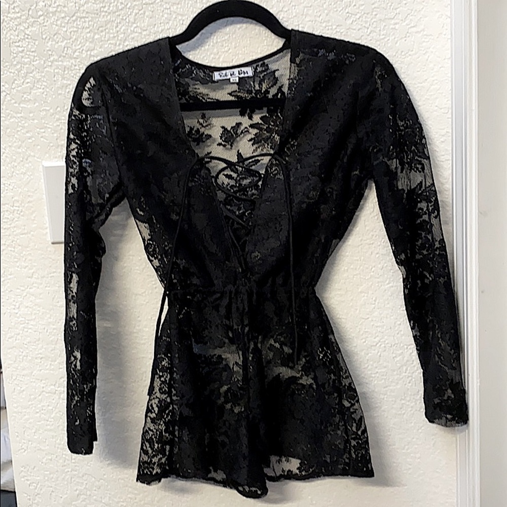 Rat & Boa lace romper